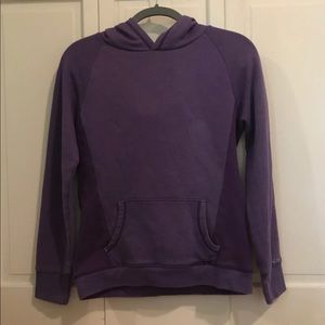 Girls plum hoodie